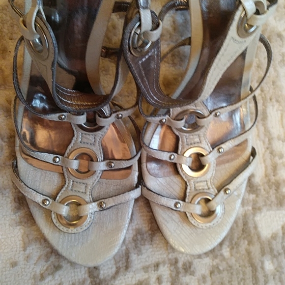 Carlos by Carlos Santana "Battle" Gladiator Leather Sandals 9.5M - Picture 2 of 16